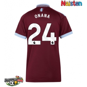 Aston Villa Amadou Onana #24 Kotipaita Naisten 2026-27 Lyhythihainen
